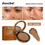 Matte Pressed Bronzing Powder for Contouring and Oil Control