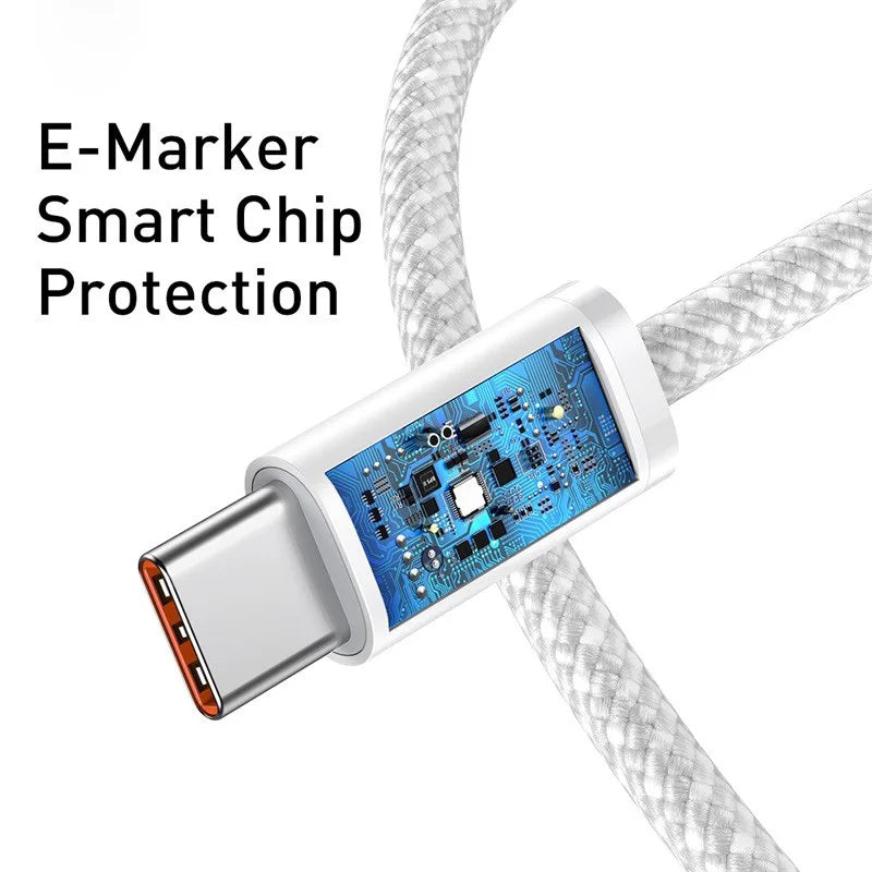 100W USB-C to USB-C Fast Charging Data Cable