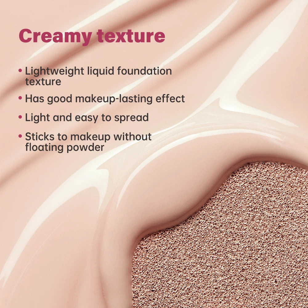 Semi-Matte Long-Lasting Cushion Foundation Concealer - 6