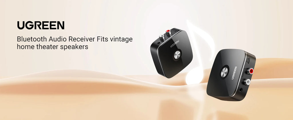 Bluetooth 5.3 Audio Receiver for Home Stereo and Speaker Systems
