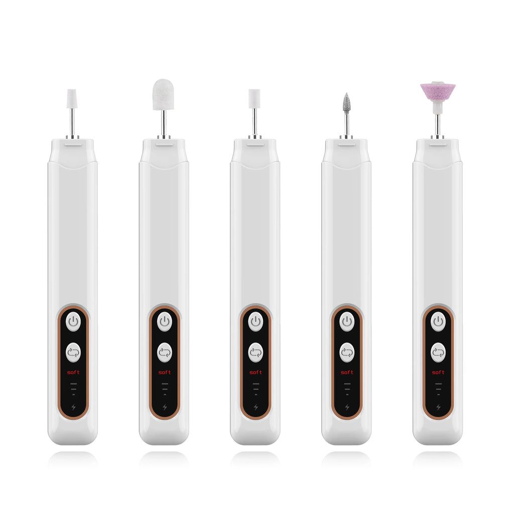 Professional Cordless Electric Nail File and Manicure Drill Set