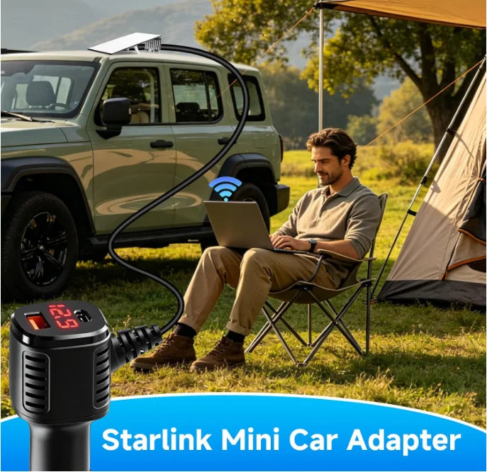DC Step Up Converter for Starlink Mini Car Charger 12V/24V to 30V