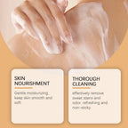 Exfoliating Persimmon Body Wash for Odor Control