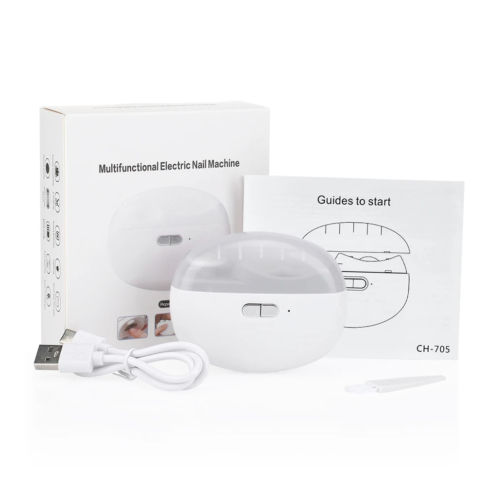 Automatic Electric Nail Trimmer and Polisher for Adults and Kids - 15