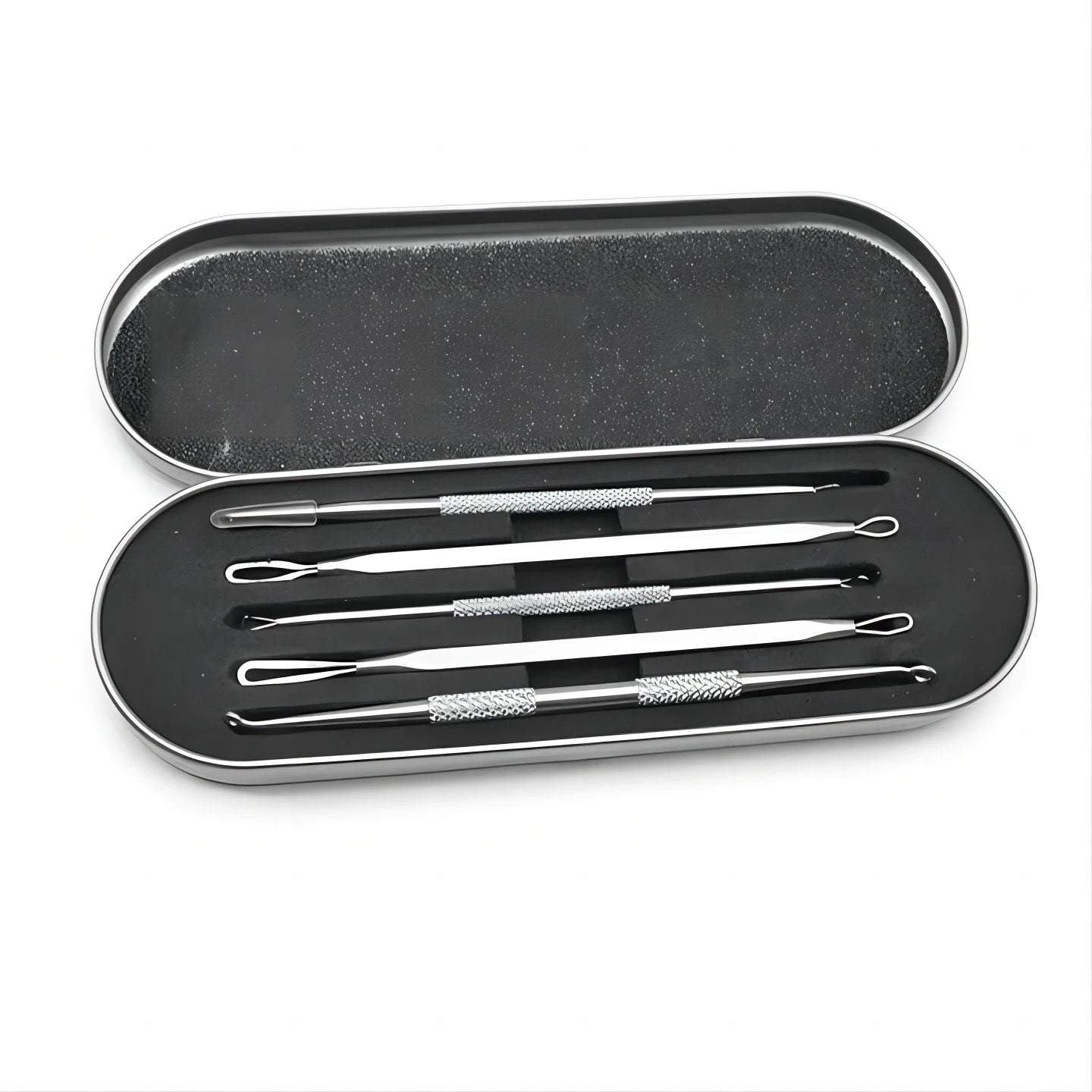 Stainless Steel Blackhead and Pimple Extractor Kit - 22
