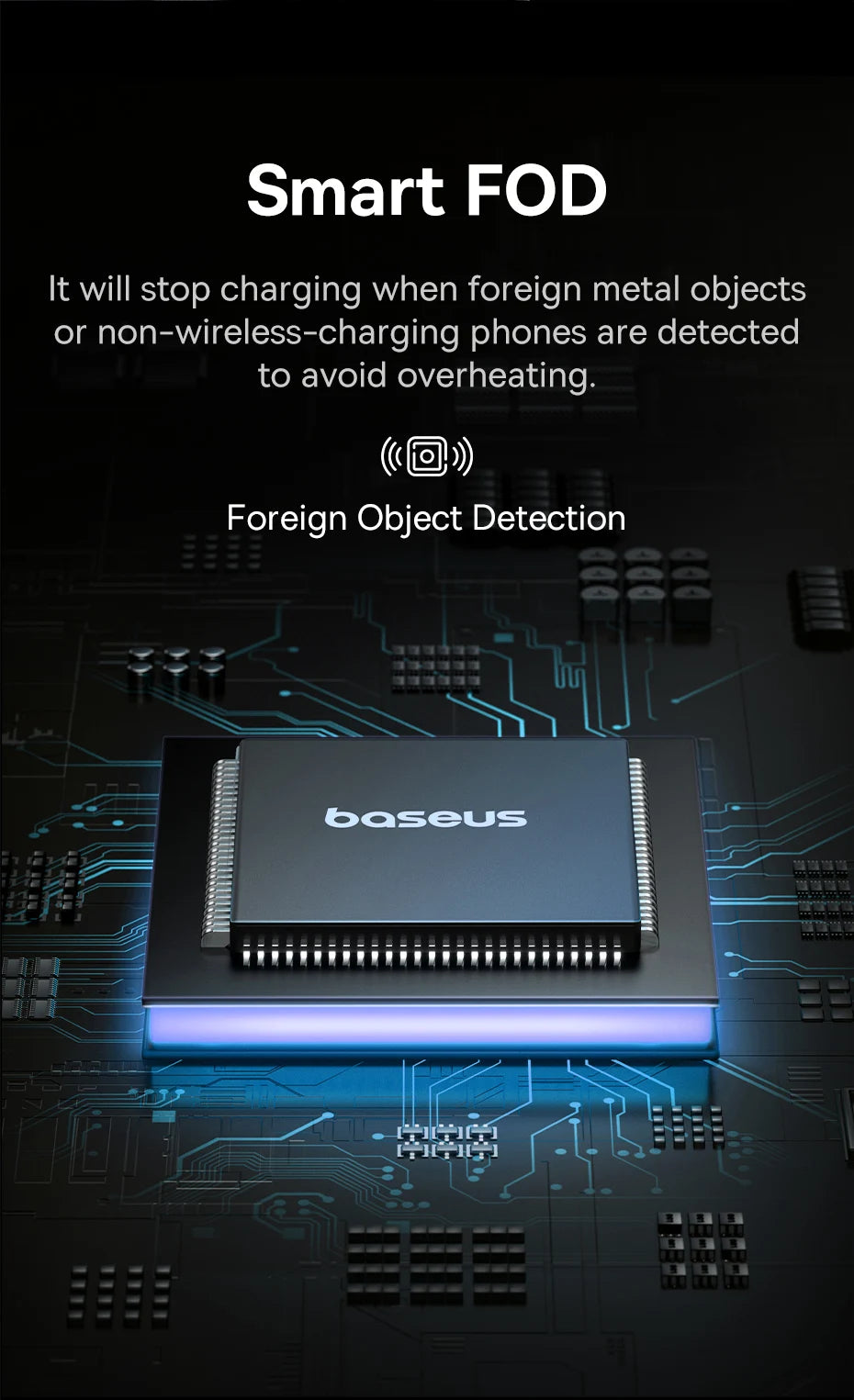 15W Fast Wireless Car Phone Charger with Automatic Clamp