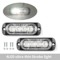 4 LED Side Marker Indicator Light for Cars Trucks Trailers 12V 24V