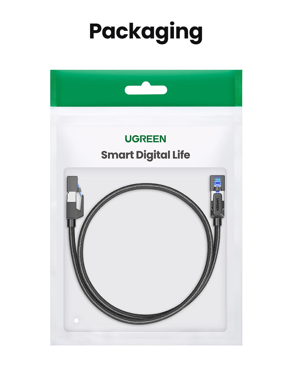 Cat8 Ethernet Cable 40Gbps High-Speed Internet Lan Cord