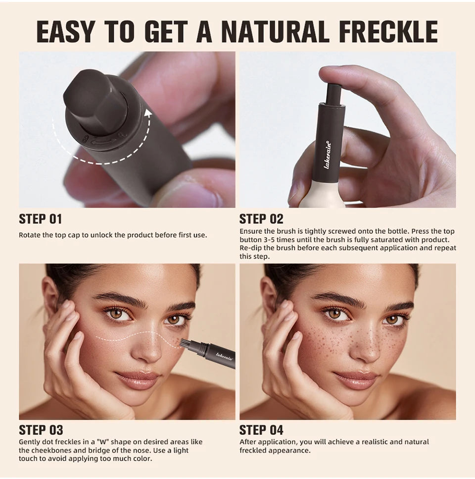 Waterproof Natural Freckle Makeup Stamp Pen
