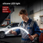 Flexible Silicone LED Work Light Rechargeable USB-C Handheld Flashlight