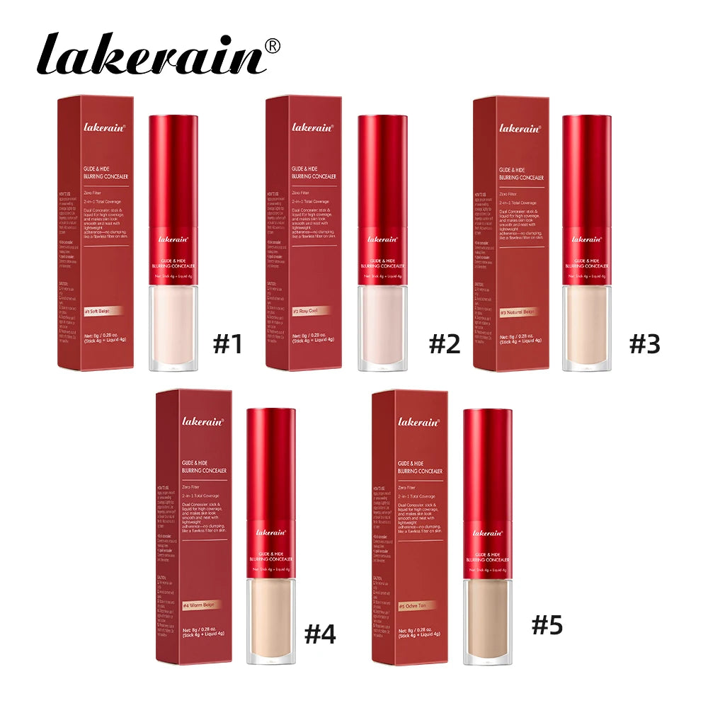 2-in-1 Blurring Concealer and Liquid Foundation Stick