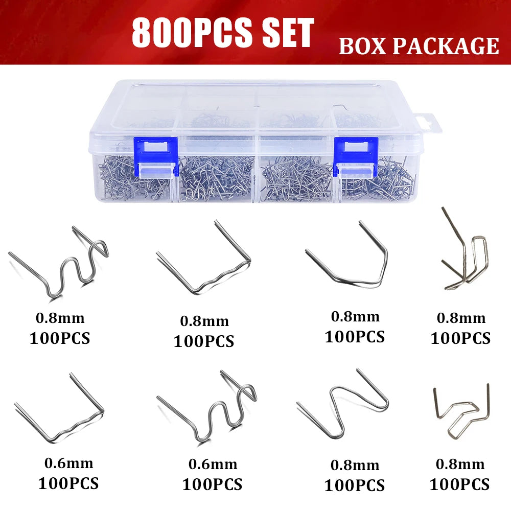 Stainless Steel Hot Stapler Welding Staples for Plastic Repair