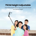 Bluetooth Selfie Stick Tripod with Remote Shutter