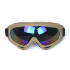 Unisex Windproof Anti Glare Motorcycle Riding and Ski Goggles