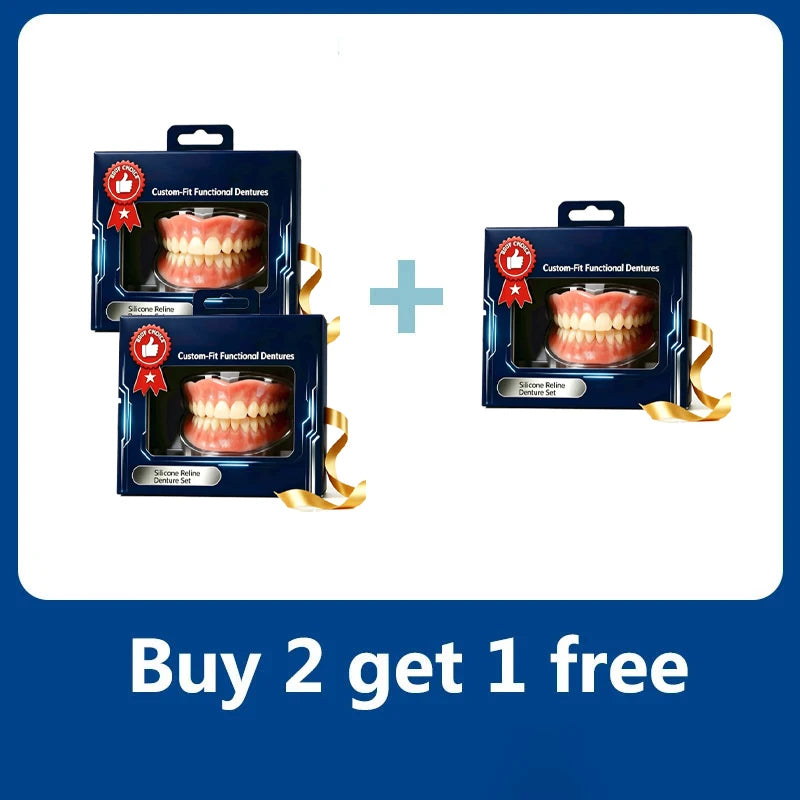 Comfortable Silicone Cosmetic Smile Veneers for Teeth