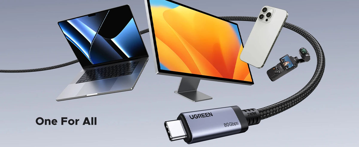 USB4 240W 80Gbps Fast Charging and Data Transfer Cable