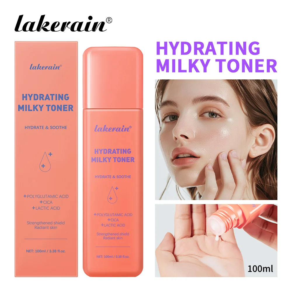 Hydrating Milk Glow Facial Toner for Brightening and Smooth Skin