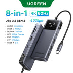8-in-1 USB-C Hub with 4K HDMI and 100W Power Delivery