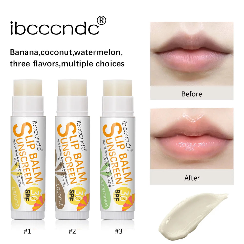SPF 30 Sunscreen Moisturizing Lip Balm for UV Protection - 2