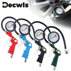 3-in-1 Tire Pressure Gauge and Inflator for Car and Motorcycle