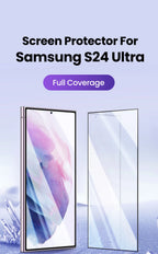 Tempered Glass Screen Protector for Samsung Galaxy S24 and S25 Ultra