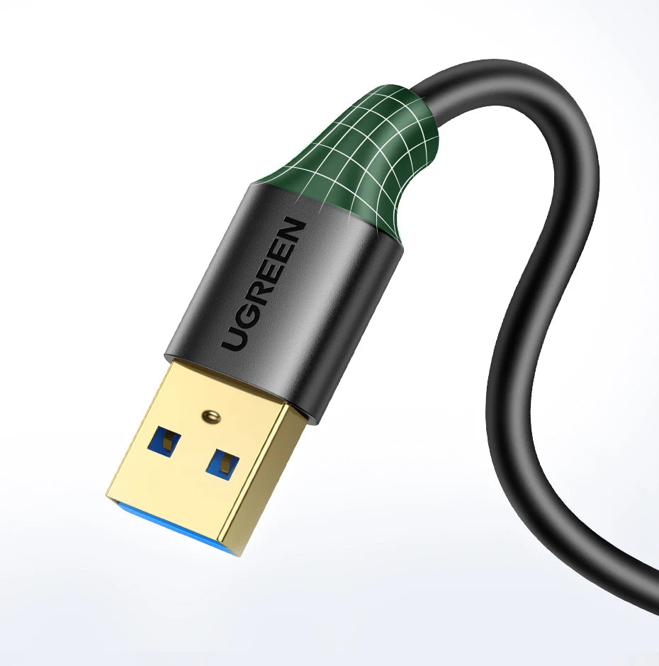 USB 3.0 Male to Female Extension Cable for Data Transfer