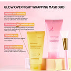 Overnight Peel-Off Face Mask Duo for Radiant Skin