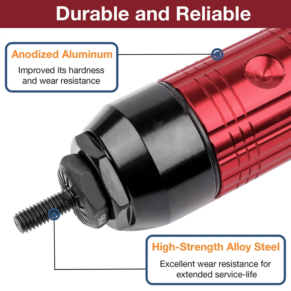 Electric Drill Rivet Nut Gun Adapter Tool M3-M8