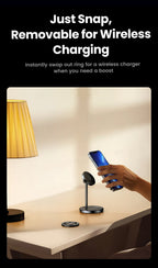 Magnetic Phone Ring Holder and Kickstand for Magsafe Devices
