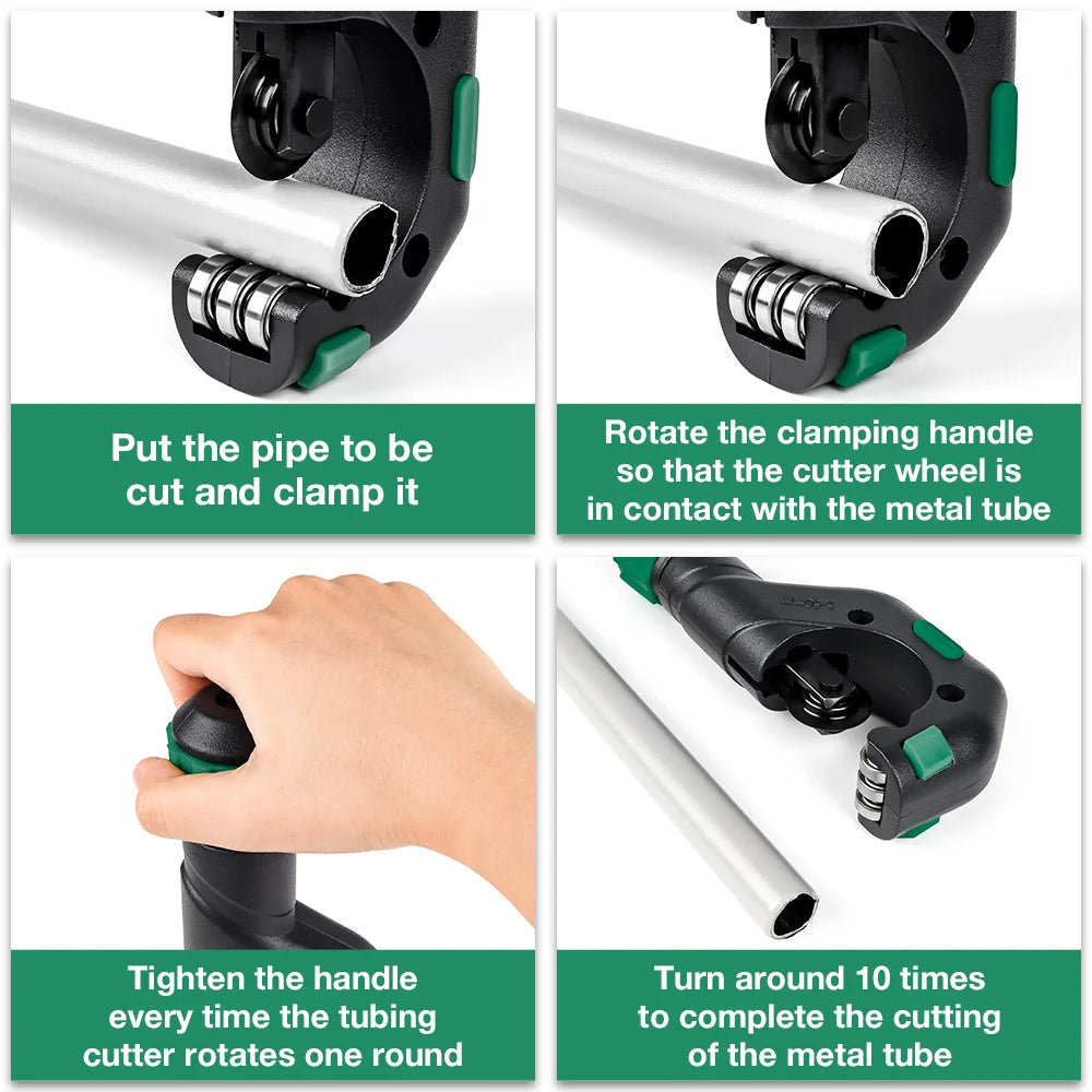 Heavy Duty Pipe and Tube Cutter 5-50mm for Metal and PVC - 13
