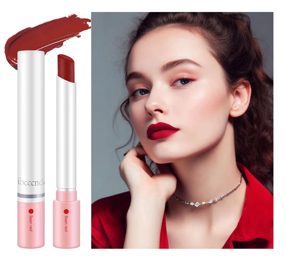 Matte Lipstick Set with Creative Cigarette Design - 12