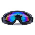 Unisex Windproof Anti Glare Motorcycle Riding and Ski Goggles