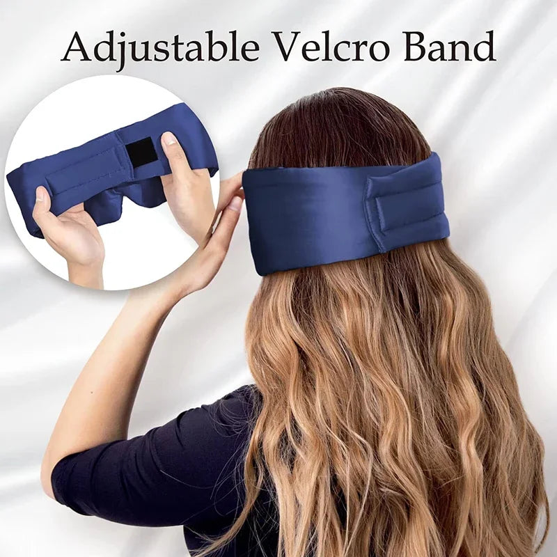 Silk Sleep Mask for Total Light Blocking and Comfortable Rest - 10