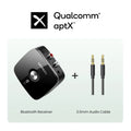 Bluetooth 5.1 RCA & 3.5mm Wireless Audio Receiver with aptX HD