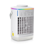 Portable Desktop Air Cooler and Humidifier with Misting Fan