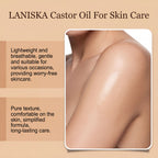 Cold Pressed Castor Oil for Body Skin Hydration and Massage