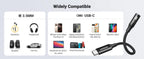 USB-C to 3.5mm AUX Adapter with Hi-Res DAC Audio Converter