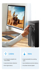 Dual-Band USB WiFi 6 Adapter for Desktop and Laptop