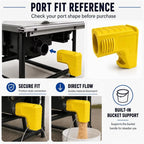 2.05-Inch Table Saw Dust Collection Adapter