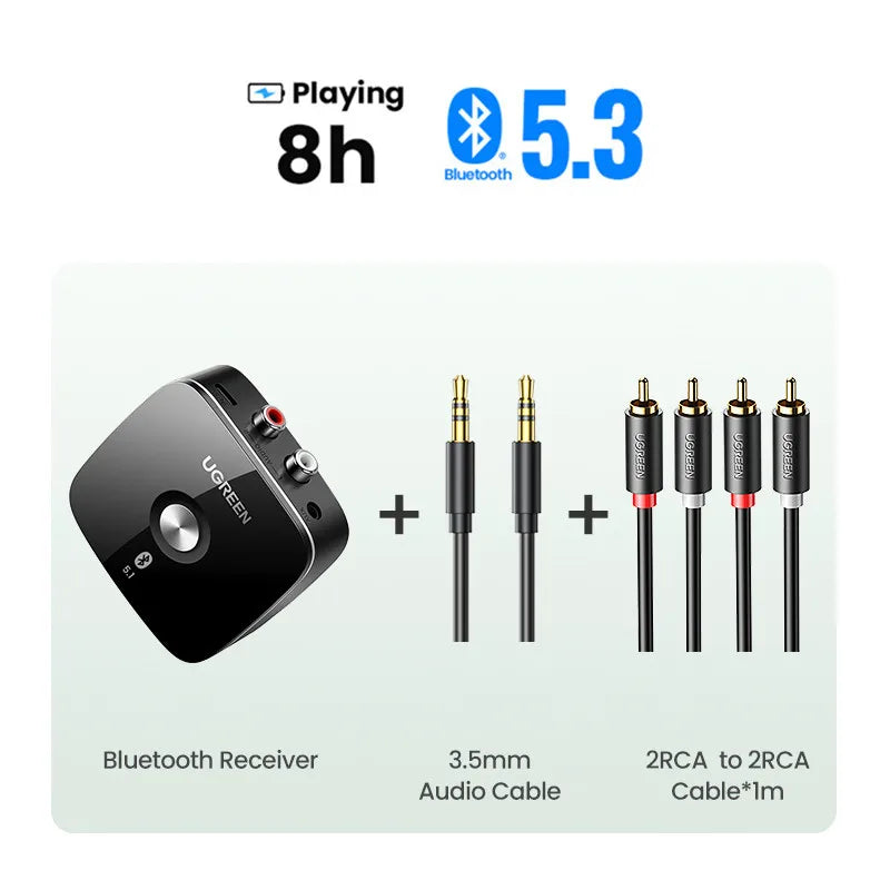 Bluetooth 5.3 Audio Receiver for Home Stereo and Speakers - 19