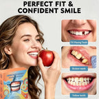 Comfortable Silicone Simulation Dentures for Natural Smile