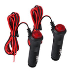 12V 24V Car Cigarette Lighter Power Plug Adapter with 1.5m Cable
