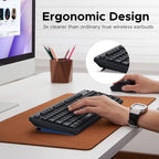 Ultra-Slim 2.4G Wireless 104-Key Full-Size Keyboard