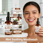 Clove Mint Oral Rinse for Fresh Breath and Teeth Whitening