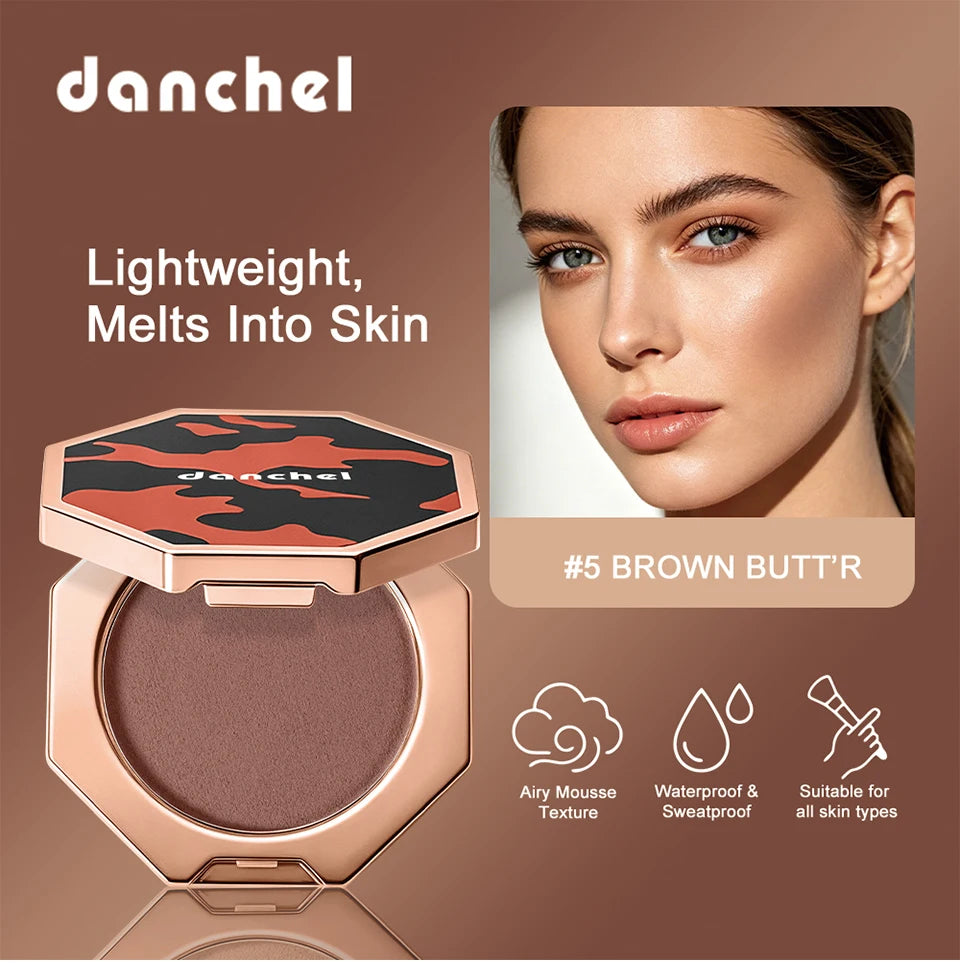 Cream Mousse Bronzer for Face Sculpting and Contouring - 7