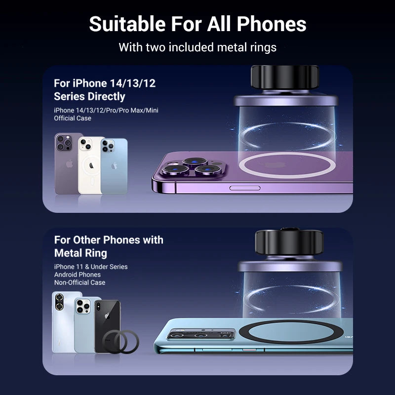 Magnetic Air Vent Car Phone Holder for Smartphones