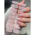 Christmas Semi-Cured Gel Nail Wrap Stickers