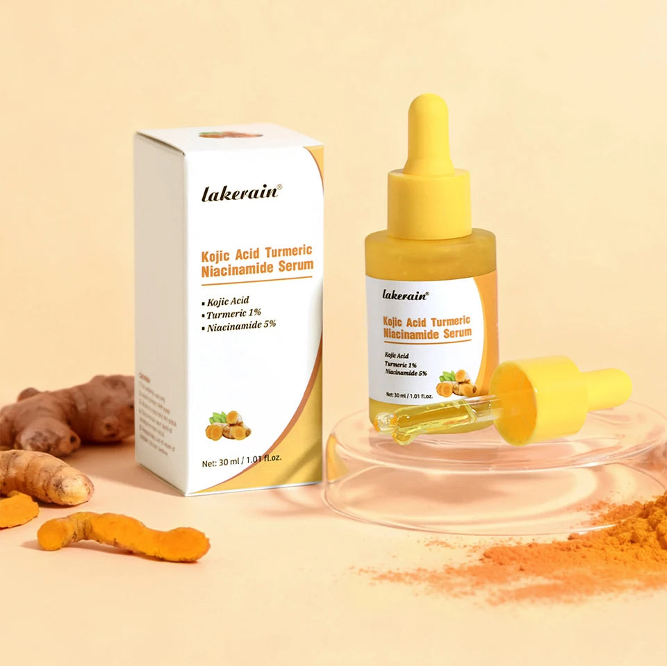 Brightening Kojic Acid and Turmeric Facial Serum