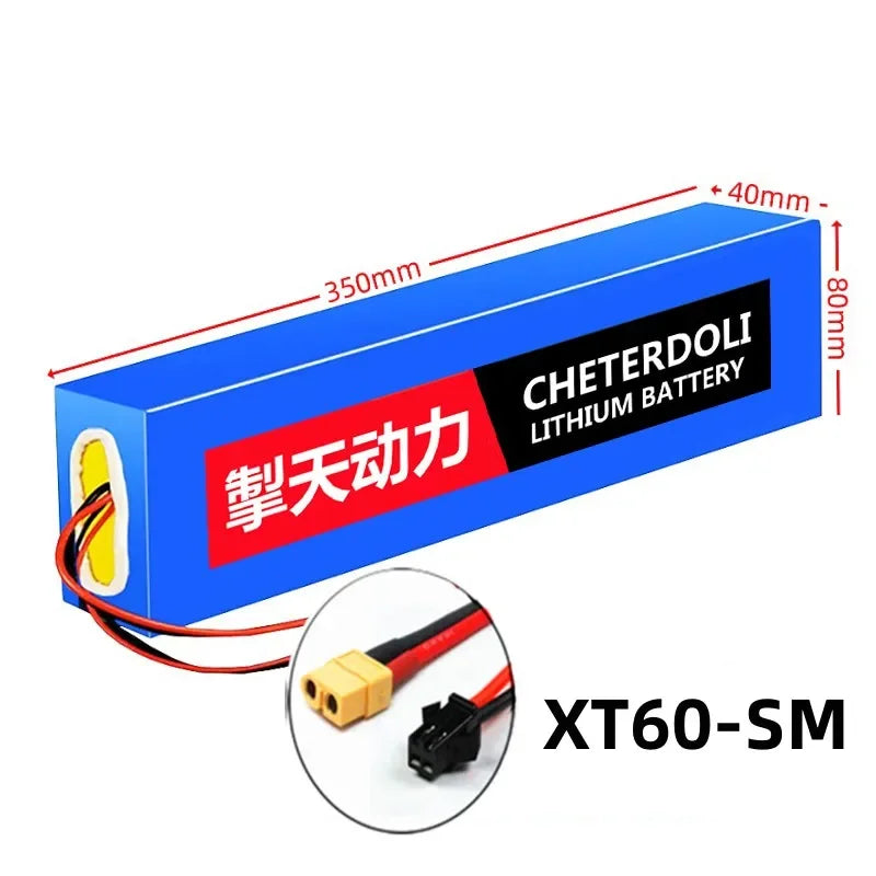 36V 10Ah Lithium Battery Pack for Electric Scooters and E-Bikes