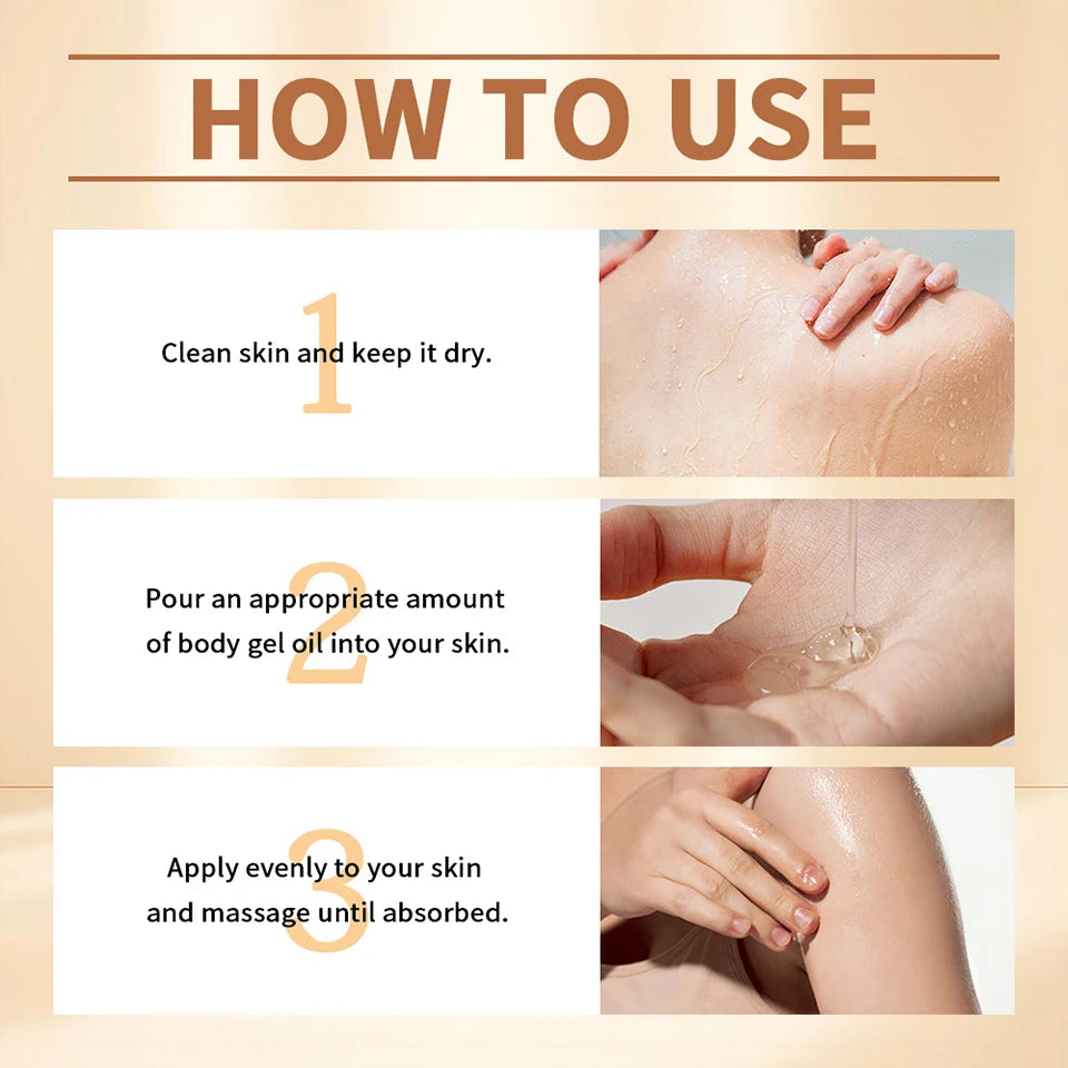 Radiant Body Gel Oil for Skin Hydration and Glow - 12